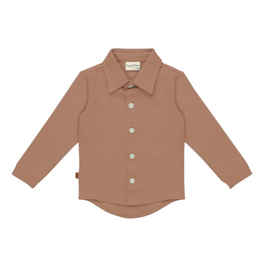 Frogs & Dogs Blouse Beaver