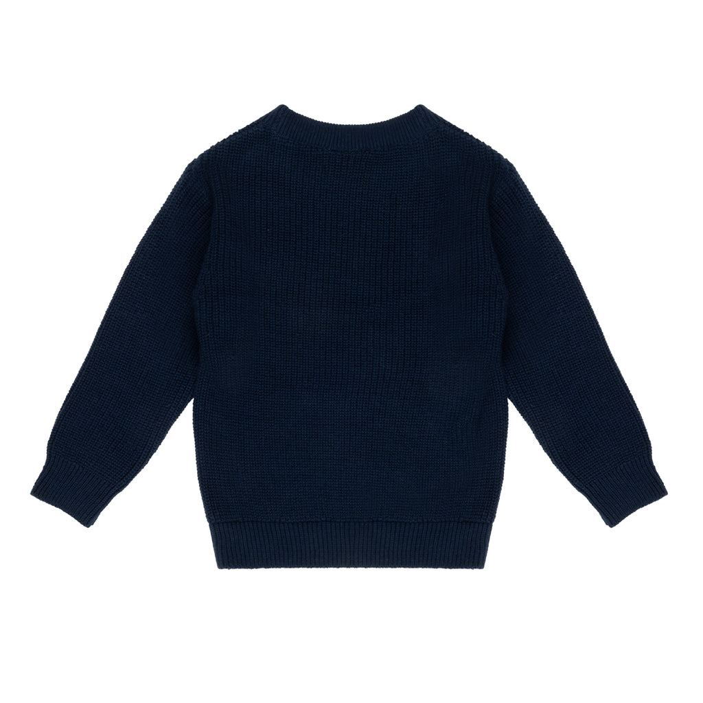 Frogs & Dogs Gebreide Trui Dress Blue