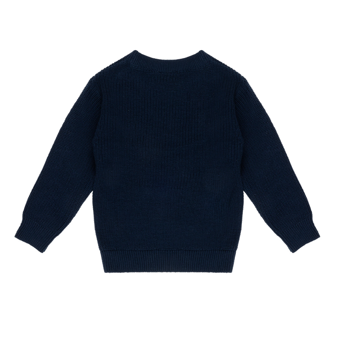 Frogs & Dogs Gebreide Trui Dress Blue