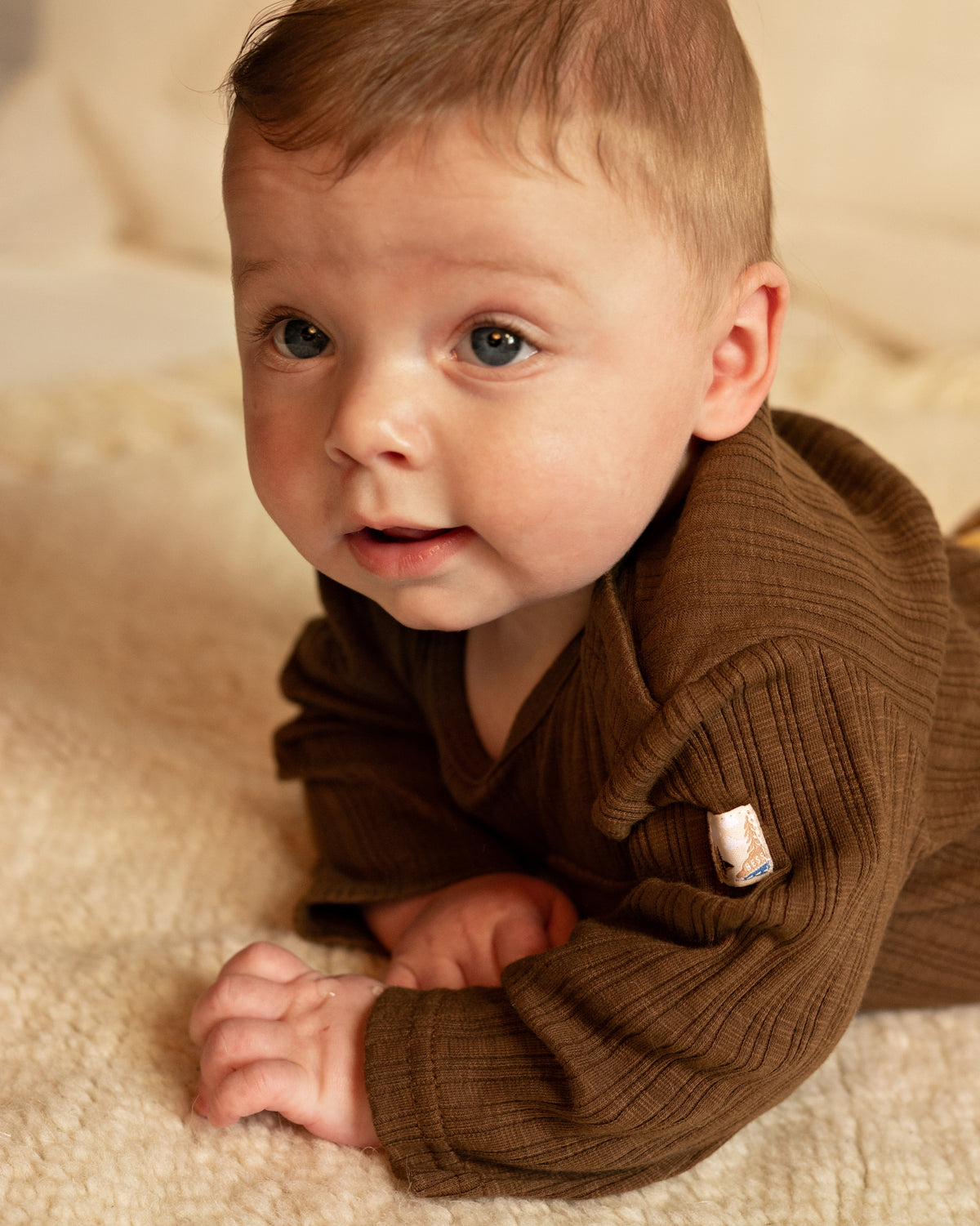 Bess Romper Coffee Brown