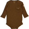 Bess Romper Coffee Brown