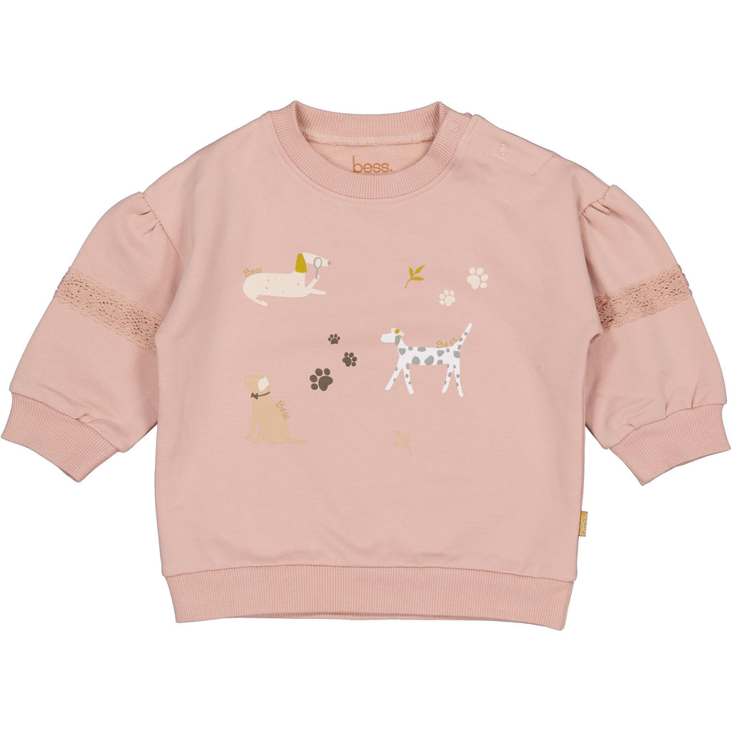 Bess Sweater Misty Rose