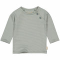 Levv Shirt Nero Green Stripe