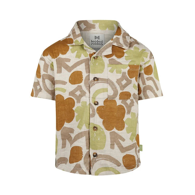 Koko Noko Blouse Pebble