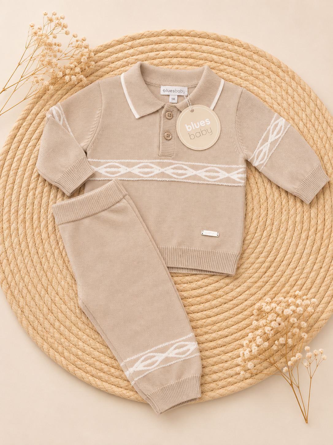 Blues Baby set Beige